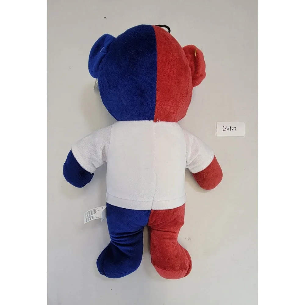 New York Giants NFL Mascot Bear‎ Plush Toy Blue Red White Jersey